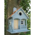 Feedingtime Pacific Grove Birdhouse - Light Blue With Yellow FE312984